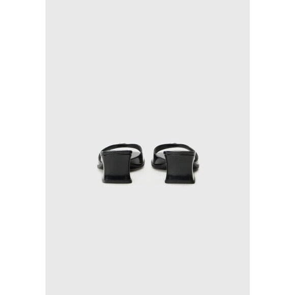 Coach Sculpt C Sandals Women's Black Size 9.5 Designer Open Toe Formal - Picture 5 of 5